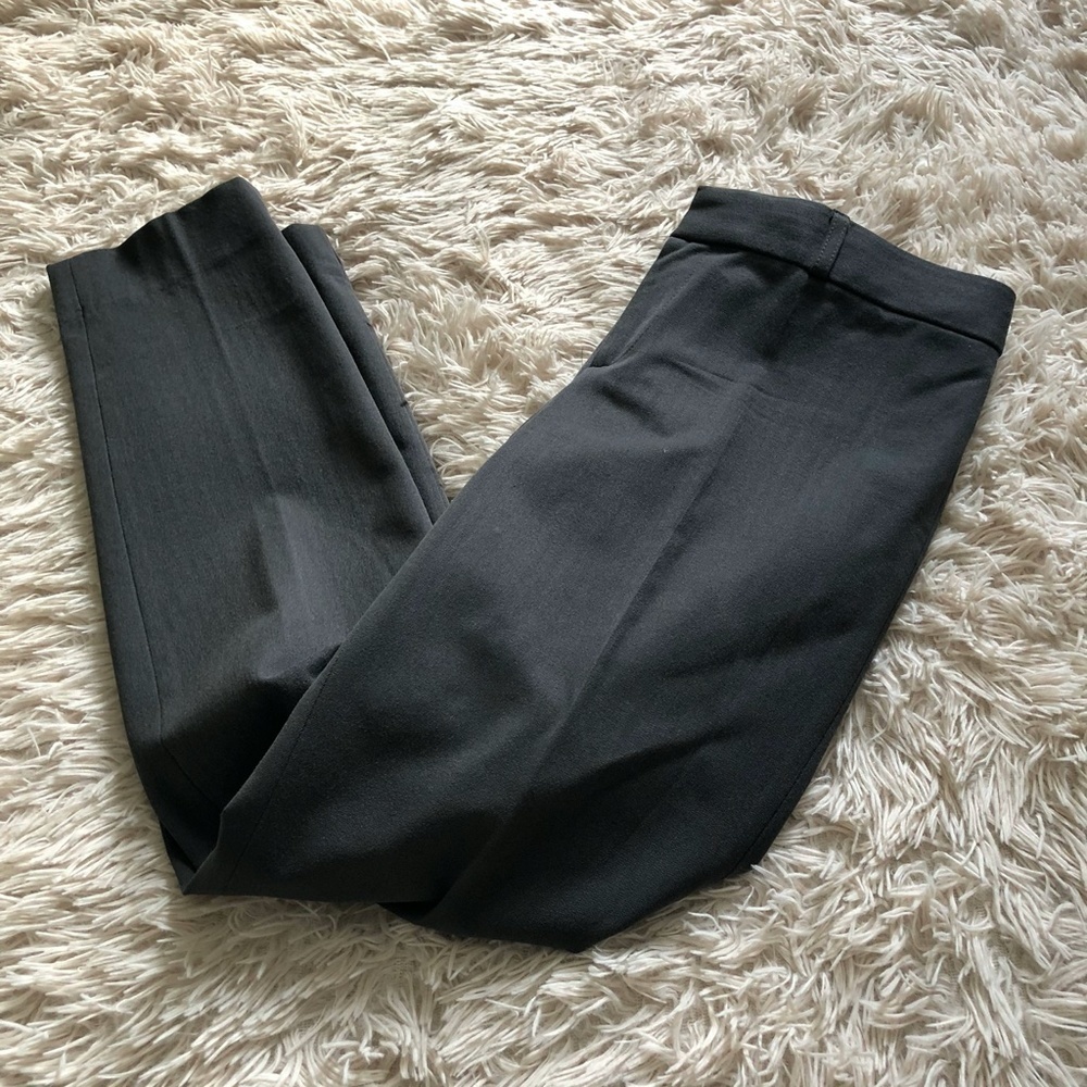 Banana Republic Sloan Fit Trouser Office Pants In Grey Size 6 - Picture 2 of 8